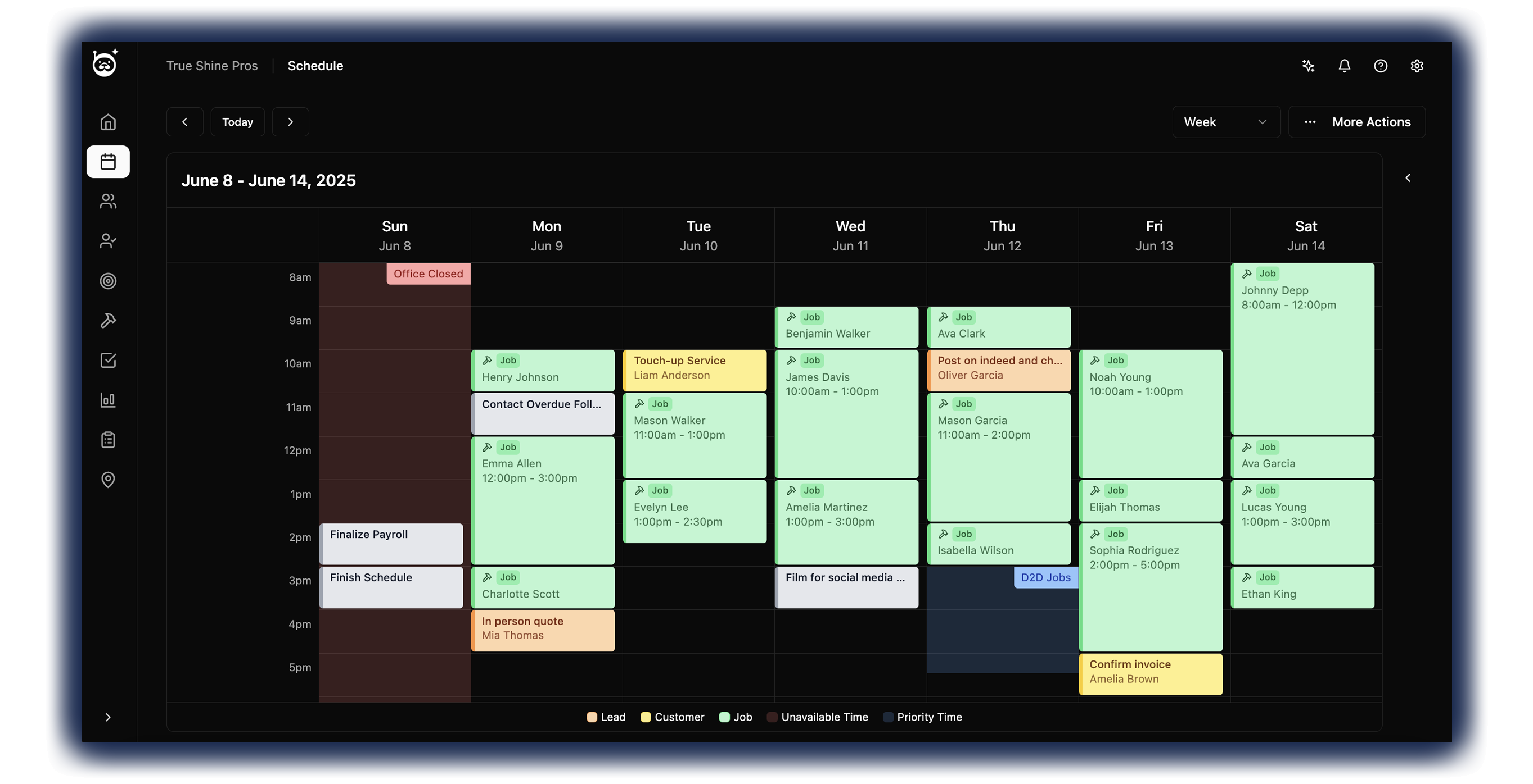 Team Scheduling